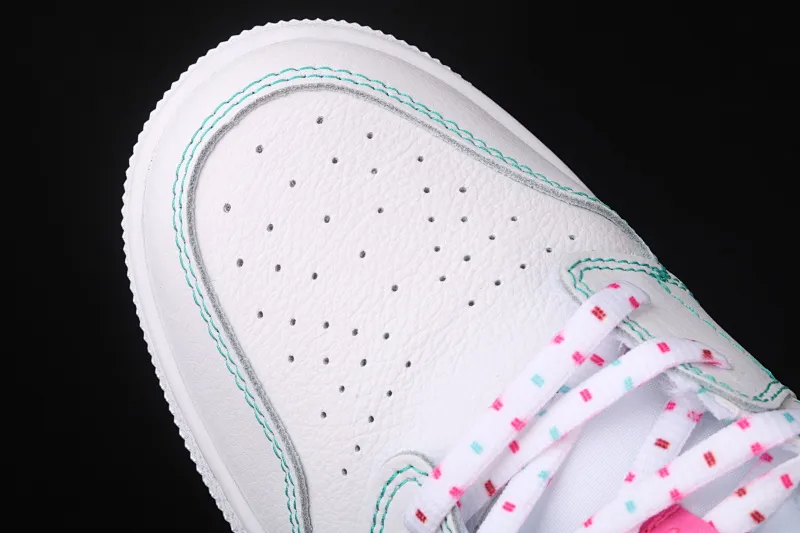 All categories Air Jordan Jordan series basketball shoes Air Jordan 1 Low Air Jordan 1 Low Shadow AJ1 Joe 1 pink line low-top cultural and leisure sports sneakers 554723-101